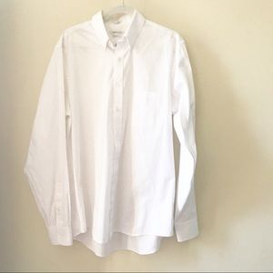 VAN HEUSEN REGULAR FIT PINPOINT DRESS SHIRT
